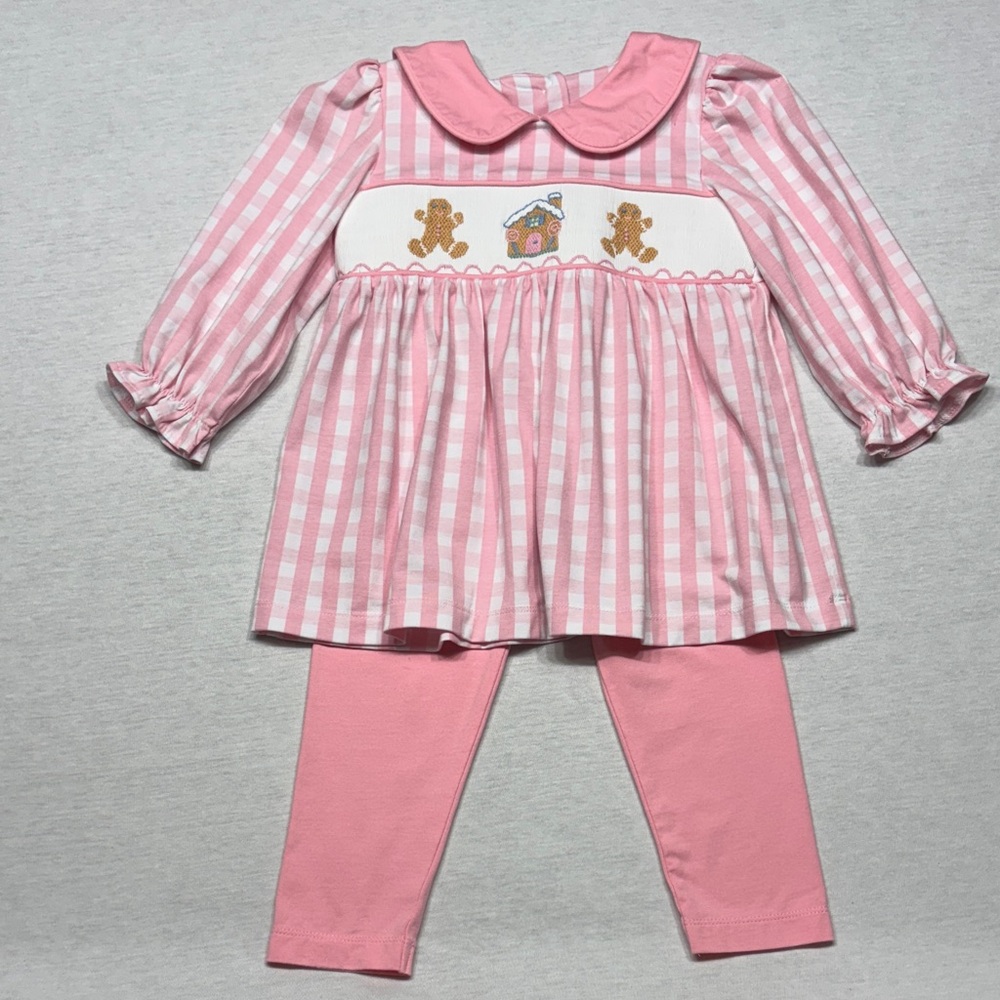 Stitchy Fish smocked set